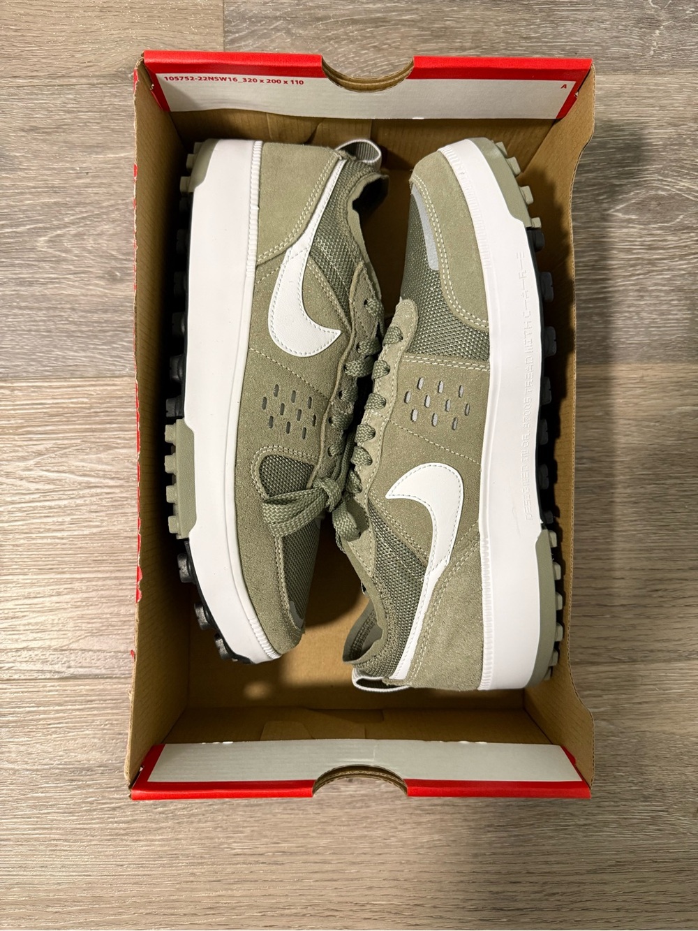 NIKE C1TY General Purpose Shoe Olive Green
